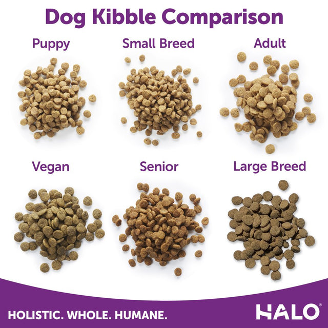 Halo Purely for Pets Spot'S Stew Wholesome Chicken Toy & Small Breed Dry Dog Food, 4 Lb