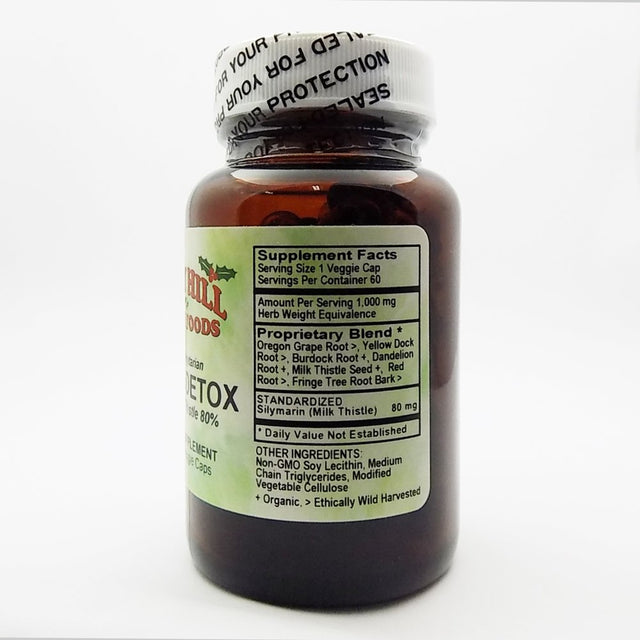 Holly Hill Health Foods, Liver Detox (With Milk Thistle), 60 Liquid Vegetarian Capsules