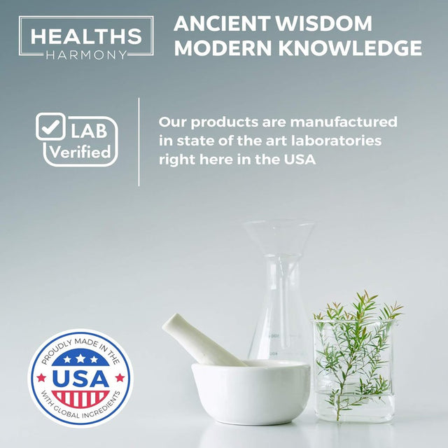 Healths Harmony Balance plus (120 Capsules) Helps Support Blood Glucose Levels Already in the Normal Range - Multi Vitamin, Mineral, and Herb Supplement