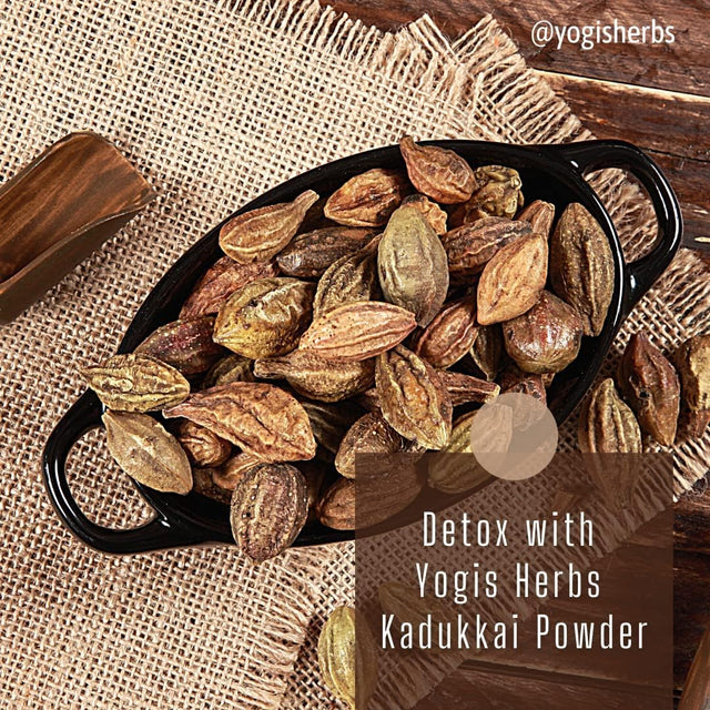 KADUKKAI Powder (Terminalia Chebula/Haritaki) – Fresh & Pure (1/2 Lb, 8 Oz)