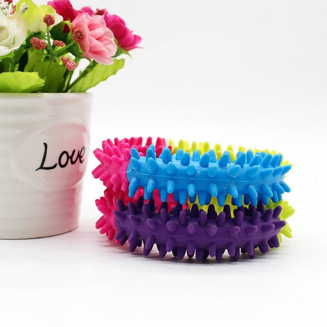 Black and Friday Deals Blueek Pet Dog Puppy Cat Rubber Dental Teeth Chew Bone Play Training Fetch Fun Toys Hot