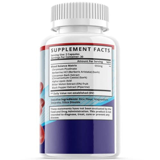 Gluco Freeze Supplement Pills (5 Pack)