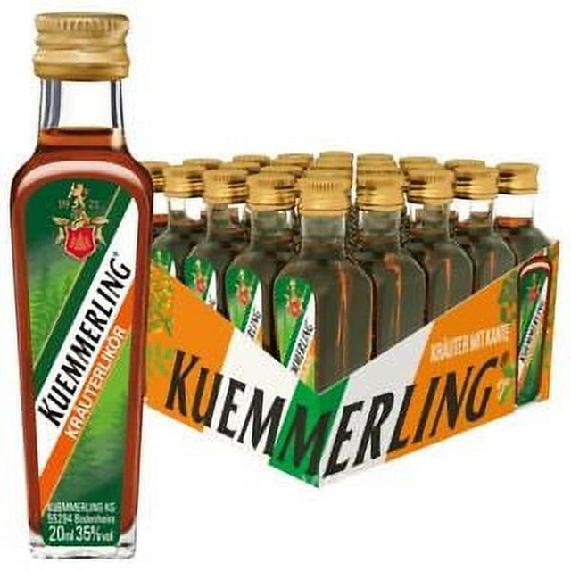 Kuemmerling Herb Bitters for Digestion 25 Bottles Made in Germany-