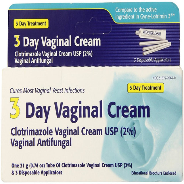 Gyne-Lotrimin Clotrimazole 3-Day Vaginal Cream, 0.74 Oz.