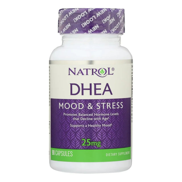 Natrol DHEA, Mood & Stress, 25Mg, 90 Capsules