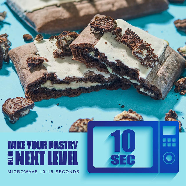 Legendary Foods 20 Gr Protein Pastry | Low Carb, Tasty Protein Bar Alternative | Keto Friendly | No Sugar Added | High Protein Breakfast Snacks | Gluten Free Keto Food - Cookies and Cream (8-Pack)