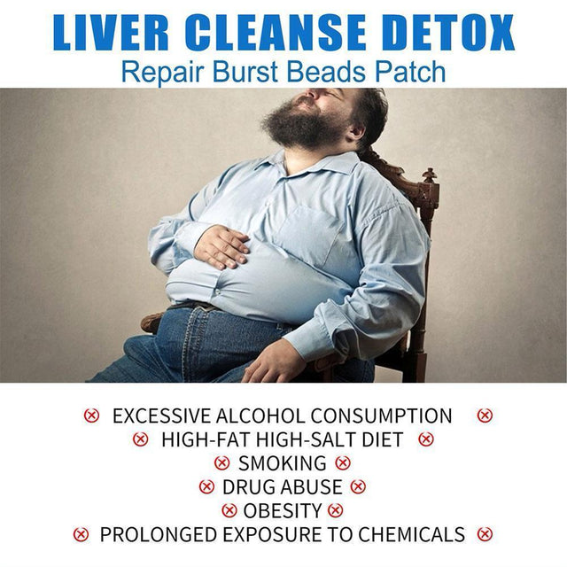 Intense Antioxidant Liver Cleanse Detox & Repair Burst Beads Patch