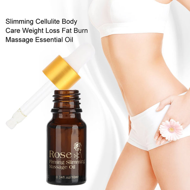 10Ml Slimming Cellulite Body Care Weight Loss Fat Burn Massage Essential Oil