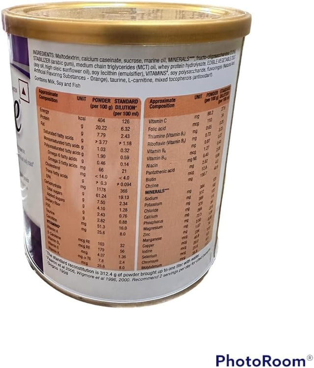 6 X 400 Gm Abbott Prosure Orange for Weight Gain Nutrition Cachexia Lean Mass Gain Anorexia…