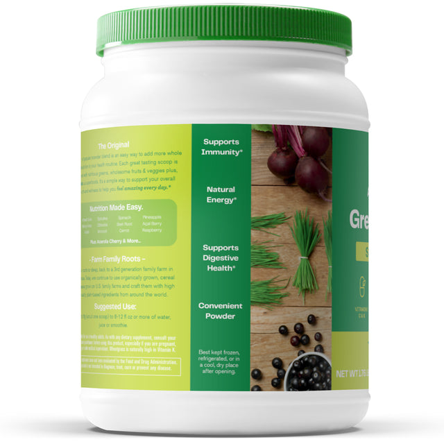 Amazing Grass, Greens Blend Superfood, the Original, 1.76 Lb, 100 Servings