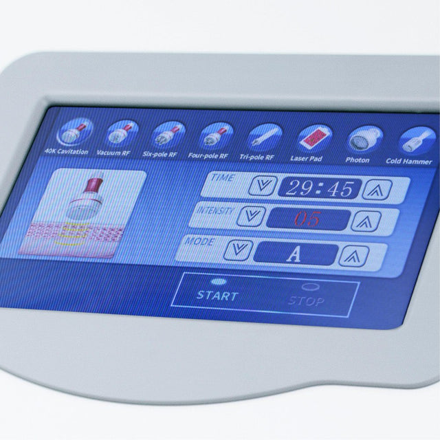 Get Your Dream Body with 9 in 1 Slimming Machine: Vacuum, Cavitation, Sextupole F Handle, and More!