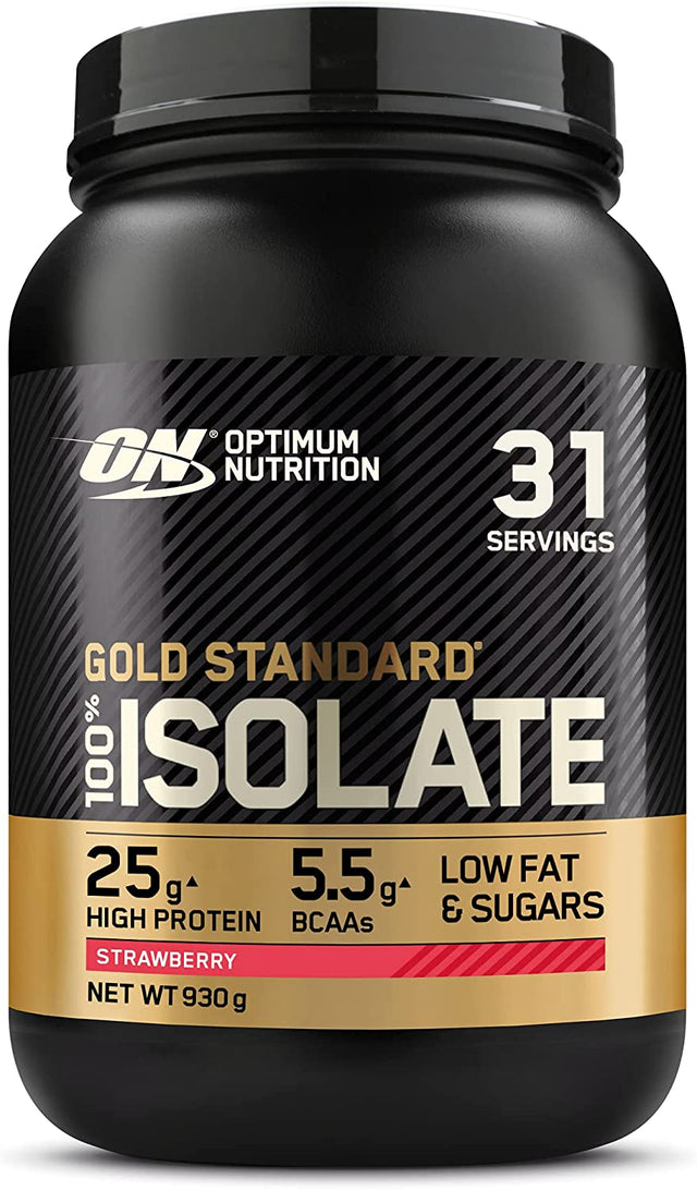 Gold Standard 100% Isolate, Strawberry - 930G
