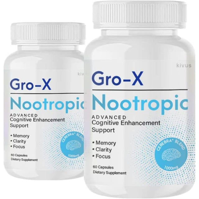 GRO-X Nootropic 2 Pack