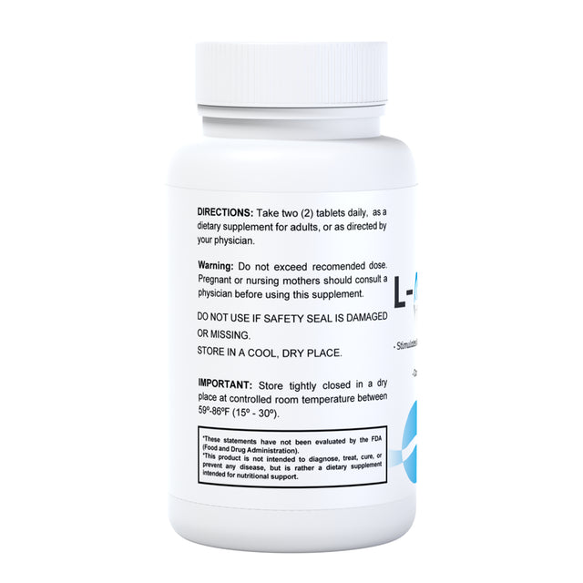 L- ARGININE - Muscle Support - Improves Blood Flow Better Erection - 60 Cap