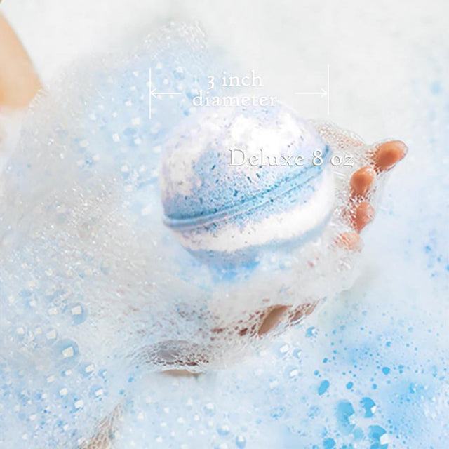 Ivy & Bauble Handmade Clean Fresh Scent Jewelry Bath Bombs with Surprise Ring |Made in USA |No Paraben No Preservatives No Phosphate| Aroma Therapeutic Moisturizer for Bubble & Spa Bath| 8Oz-Size 5