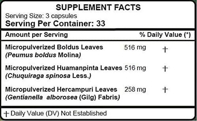 Hanan Higasan Liver Cleanser Blend | 100 Capsules | Naturally Aids in Supporting Healthy Liver Function & Promote Normal Cholesterol Levels