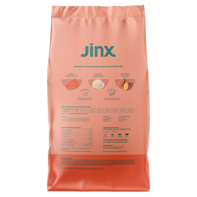 Jinx Salmon, Brown Rice & Sweet Potato Dry Dog Food, 23.5 Lb. Bag
