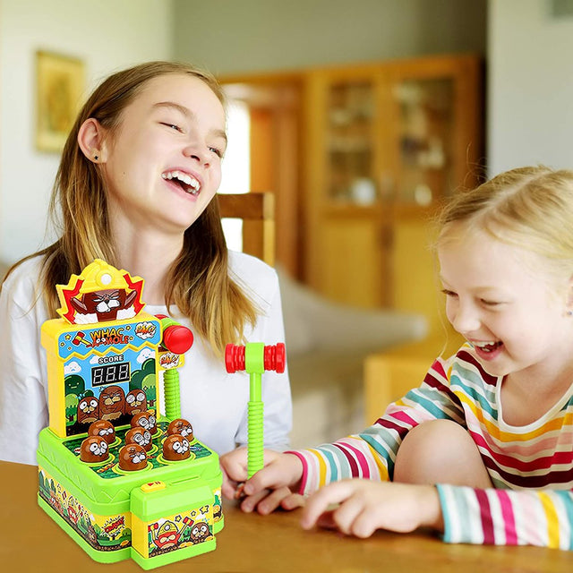 Gara Whack a Mole Game for Toddlers, Electronic Mole Bop Kids Game, Pounding Toy for Kids with 2 Playing Modes, Preschool Learning Toy for 3-Year-Old and up for Boys and Girls