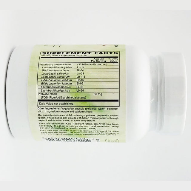 Holly Hill Health Foods, 35 Billion Probiotic, 60 Vegetarian Capsules