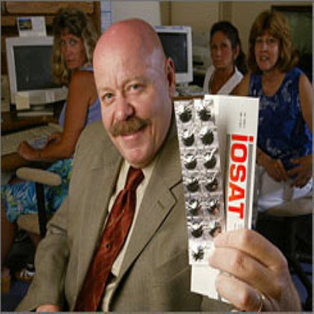 IOSAT Potassium Iodide Tablets, 2 Packets of 14 Tablets Each, Dosage for Thyroid Protection for 2 Adults