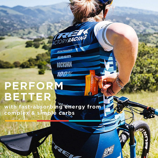 GU Energy Liquid Energy Gel with Complex Carbohydrates, Vegan, Gluten-Free and Dairy-Free On-The-Go Energy for Any Workout, 12-Count, Assorted Flavors
