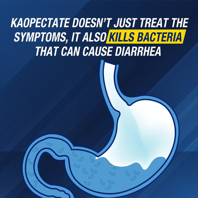 Kaopectate Multi-Symptom Anti-Diarrheal & Upset Stomach Relief Caplets, 42 Ct