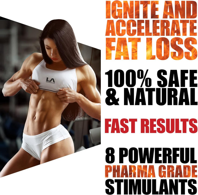 LA Muscle Burn Belly Fat - High Octane Fast Action Natural Fat Burner