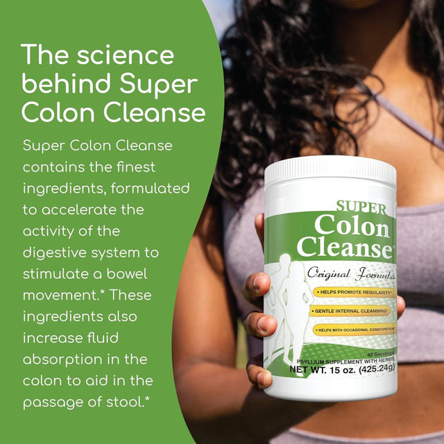 Health plus Super Colon Cleanse Original Formula, 15 Oz Powder, 42 Servings