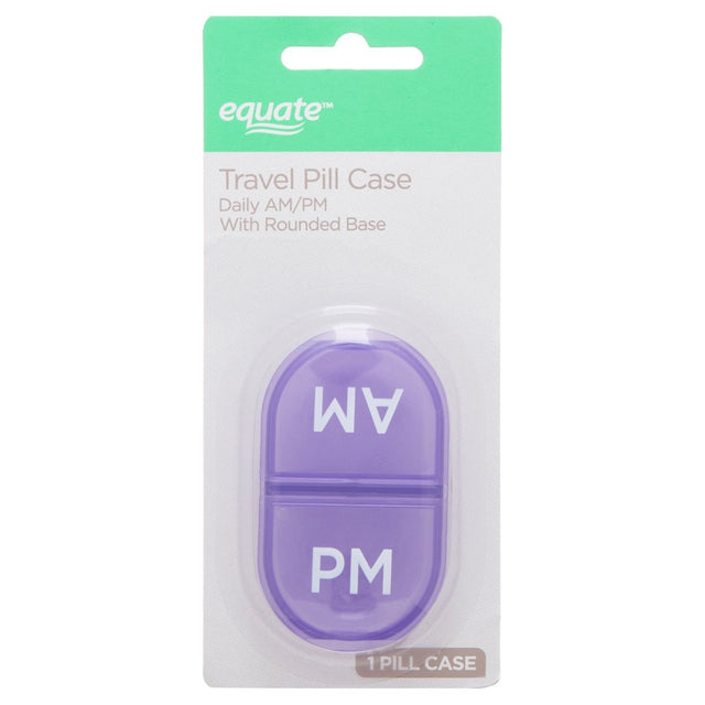 Equate Travel Pill Case, Colors May Vary