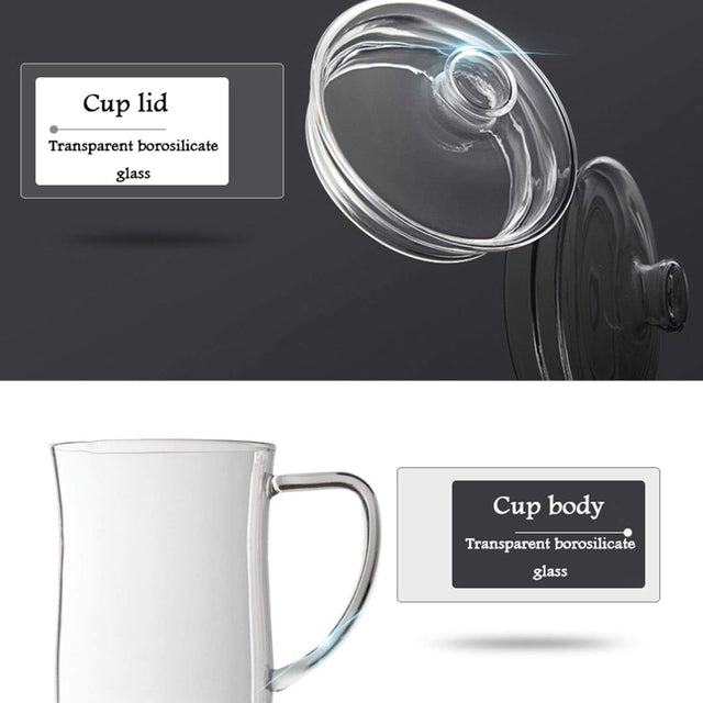 High Concentration Hydrogen-Rich Water Cup SPE Ion Membrane Alkaline Water Purifier Micro-Electrolysis Water Glass 400Ml