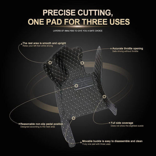 Leather Car Mats Fit for CLA Class 2014-2019 Floor Mats Full Protection Car Accessories Red 3 Piece Set