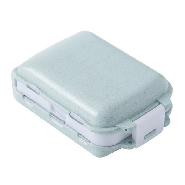 3 Layer Portable Travel Organizer Pill Box Health Medicine Drug Case-10 Pieces