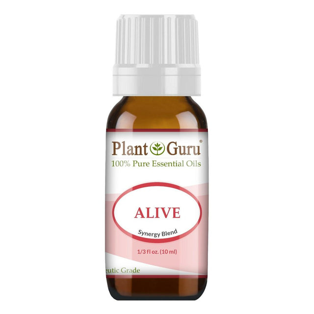 Alive Essential Oil Blend 10 Ml 100% Pure, Undiluted, Therapeutic Grade.
