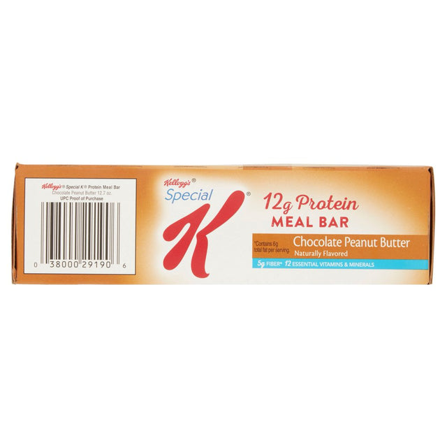 Kellogg'S Special K 12G Protein Meal Bar Chocolate Peanut Butter, 8 Count, 1.59 Oz, 6 Pack