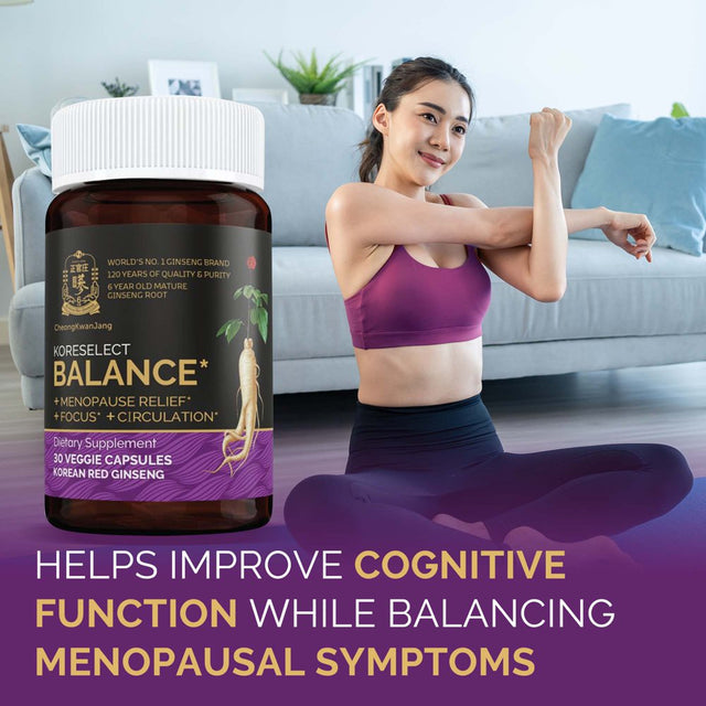 Koreselect, Balance, 30 Veggie Capsules, Cheongkwanjang