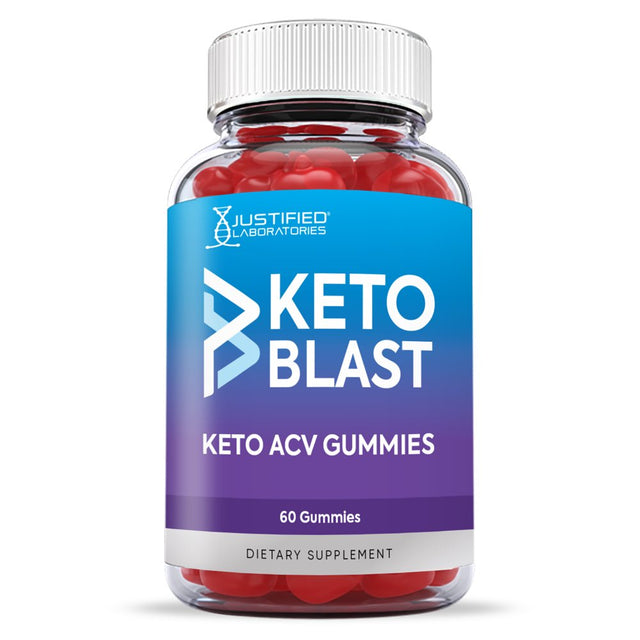 Keto Blast ACV Gummies 1000MG Dietary Supplement 60 Gummys