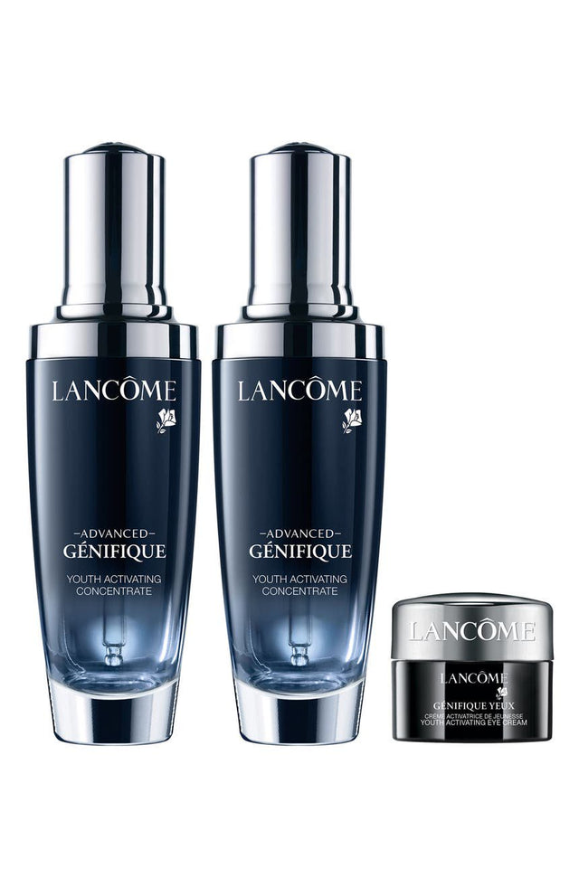 Lancome Advanced Genifique Youth Activating Trio Gift Set, 2X 1.7Oz Serum and 1X 0.2Oz Eye Cream