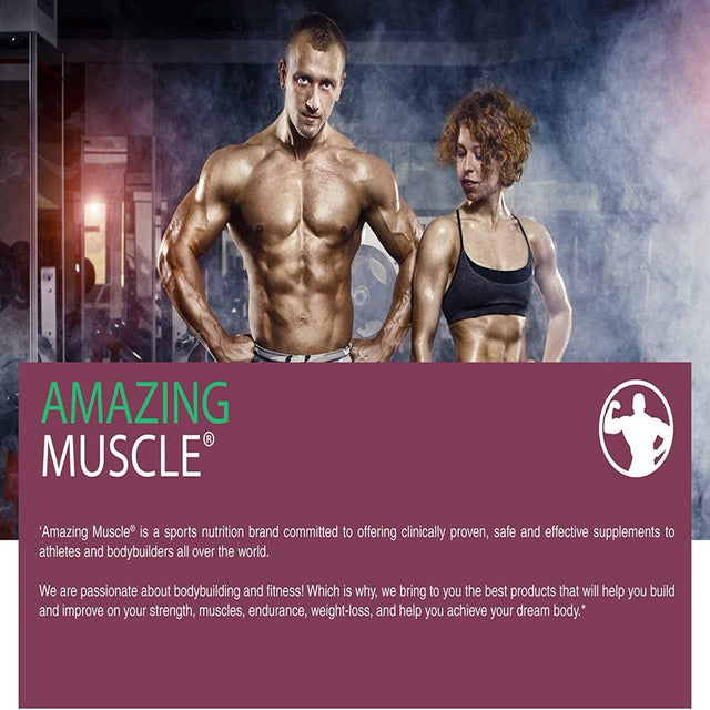 Amazing Muscle 100% Whey Protein Powder *Advanced Formula with Whey Protein Isolate as a Primary Ingredient along with Ultra Filtered Whey Protein Concentrate (Butterscotch, 5 Lb)