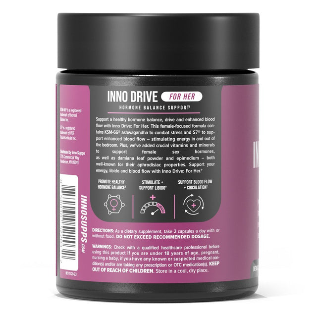 Inno Supps Inno Drive: for Her - Doctor Recommended for Women'S Sexual Health