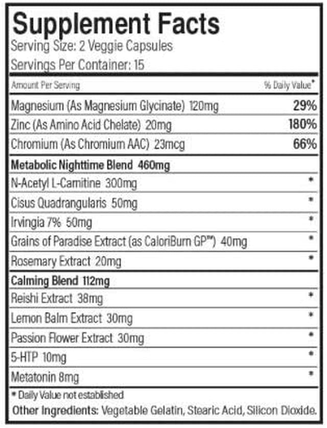 Ketond Metabolic Accelerator PM — Nighttime Fat Burning Accelerator (15 Servings)