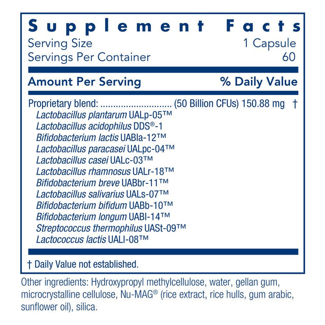 Allergy Research Group - Essential-Biotic COMPLETE - High Potency Probiotic, No Refrigeration - 60 Vegetarian Capsules