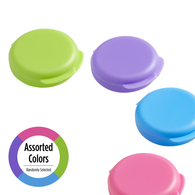 Ezy Dose® Pill Container with Snap-Shut Lid, 2 Ct, Multi Color