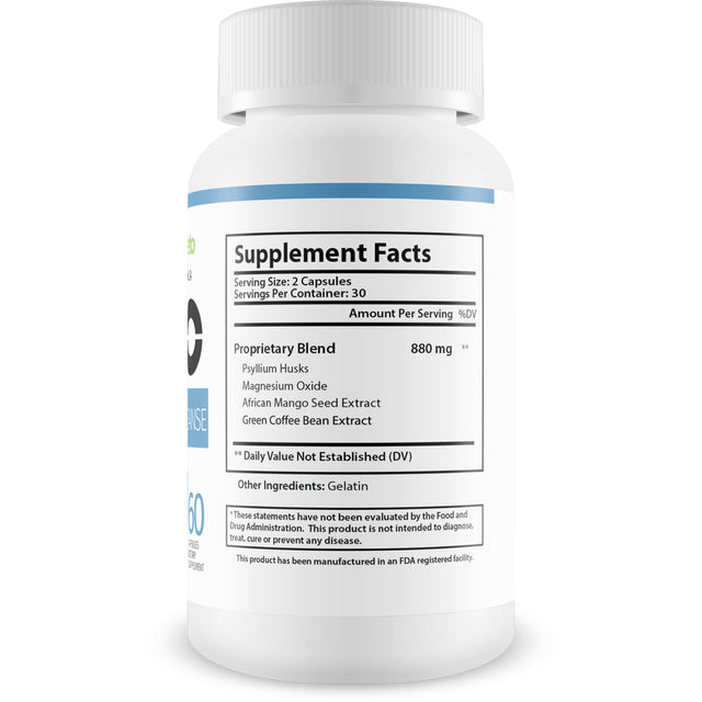 Keto Power Slim Cleanse & Detox Diet - Burn More Fat Faster by Purging Carb Gunk from Your Gut to Speed up Ketosis - Expel Waste and Toxins to Reduce Gut Size and Improve Metabolism - Cleanse Brand: H