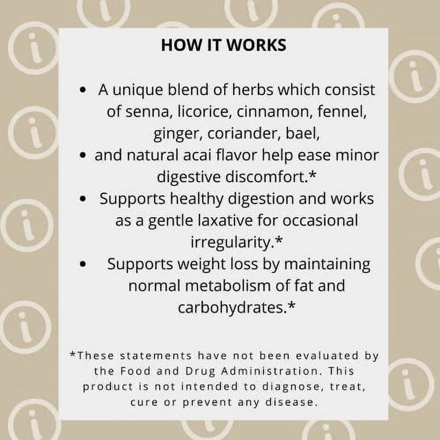 Hyleys Tea Colon Cleanse Wild Berries (1 Pack)