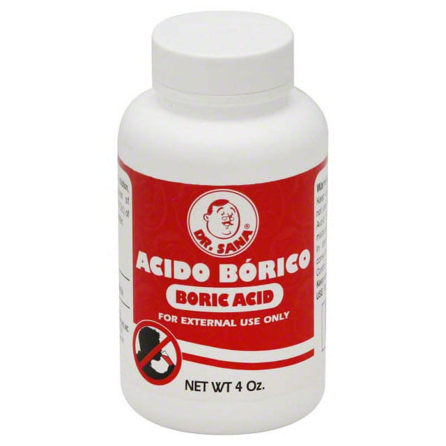 Healthtex Dr Sana Boric Acid, 4 Oz