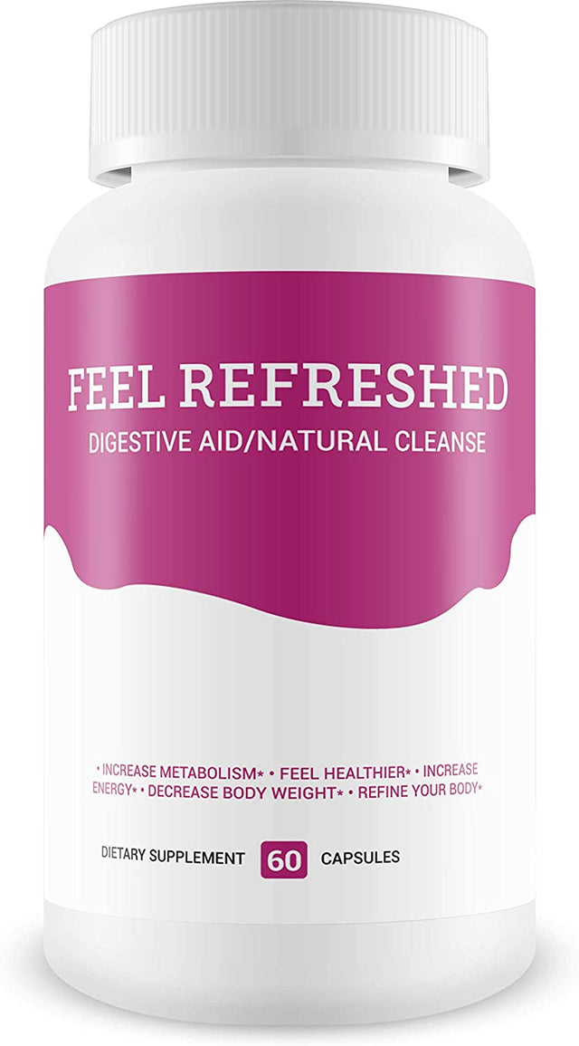 Feel Refreshed- Digestive Aid Natural Cleanse- Increase Metabolism- Feel Healthier- Refine Your Body