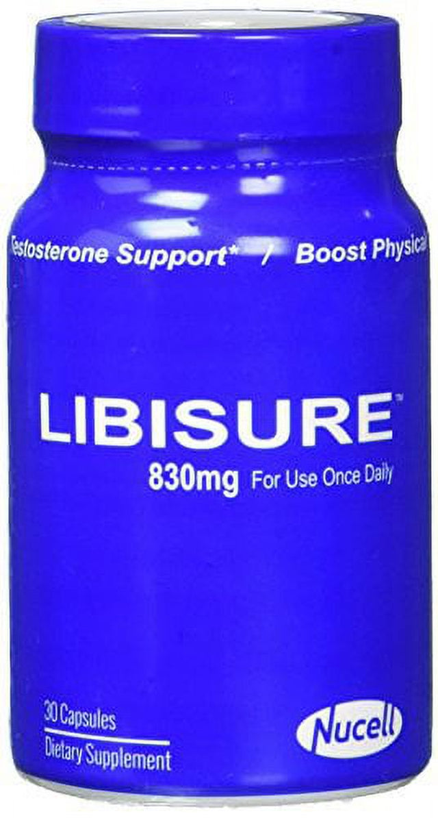 LIBISURE N.1 Test Booster - Increase Test, Energy Stamina, Size, Energy 30 Caps