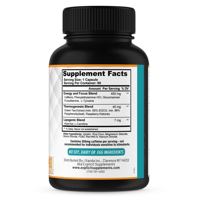 Keto Ultra – Thermogenic Fat Burner Pills– Supports Weight Loss, Fat Burn, Energy & Focus – Built for the Keto Diet – Great for Keto Beginners – 2 Month – Made in the USA