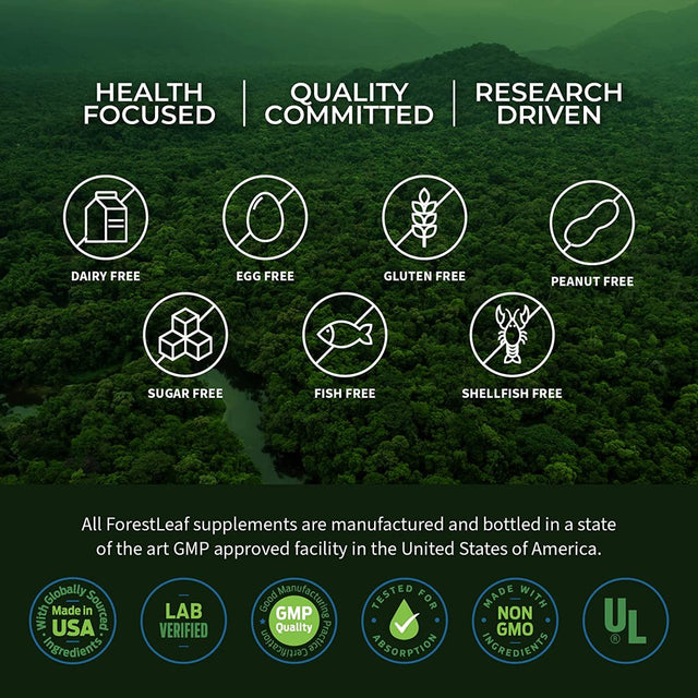 Forest Leaf Grass Fed Beef Organ Supplement with Liver, Heart, Spleen & Kidney, 180 Count