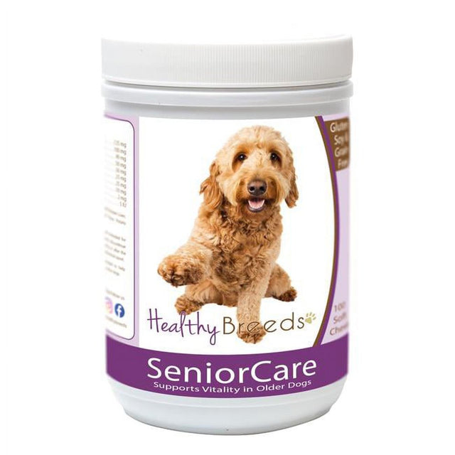 Healthy Breeds 840235164043 Goldendoodle Senior Dog Care Soft Chews